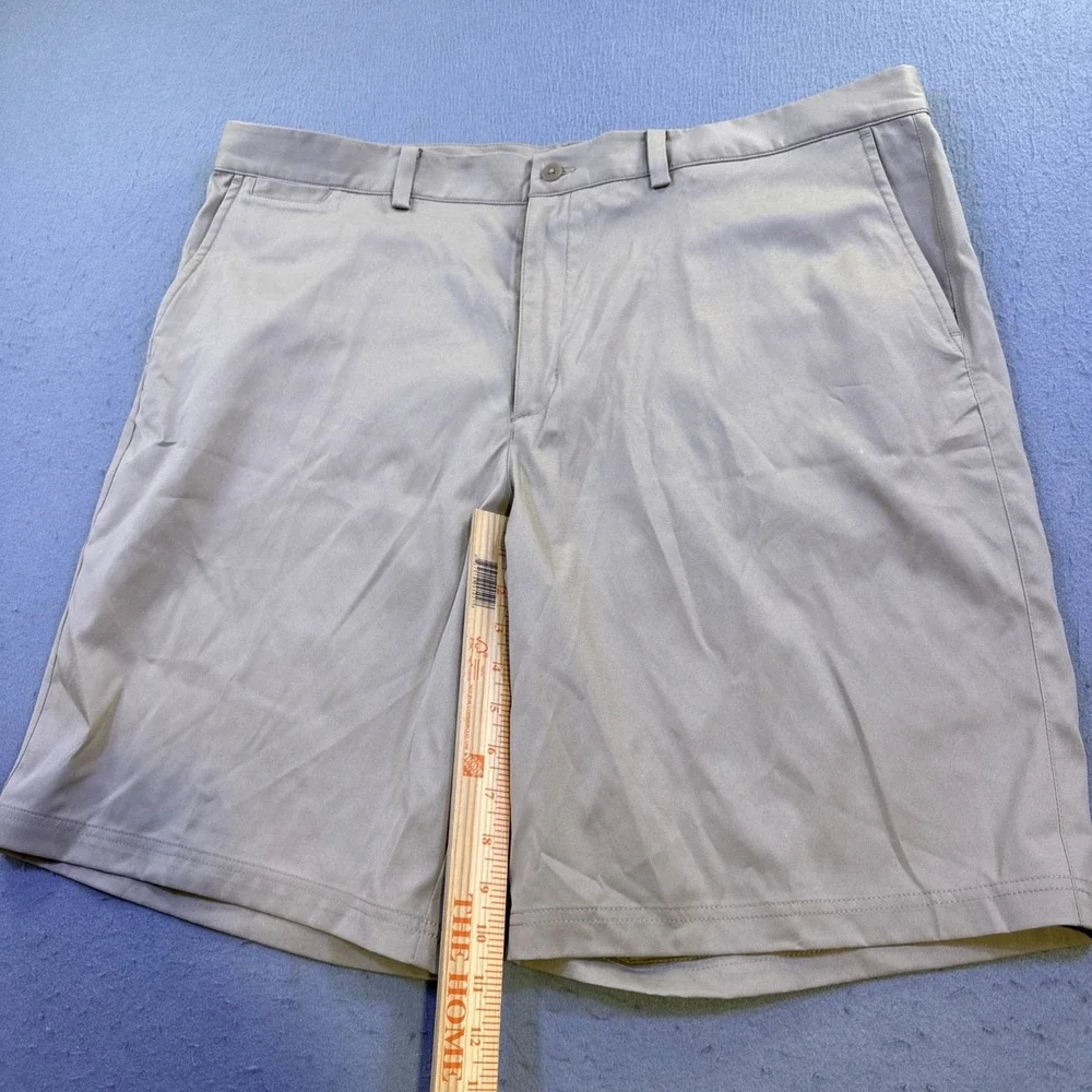 Nike Golf Shorts Chino Dri-Fit Men's 40 TAN LIGHTWEIGHT PERFORMANCE